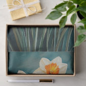 Aquamarines Hintergrundbild für Wasserfarben Seidenpapier (Geschenk)