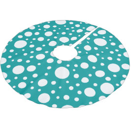 Aquamarines Hosenrock Polyester Weihnachtsbaumdecke