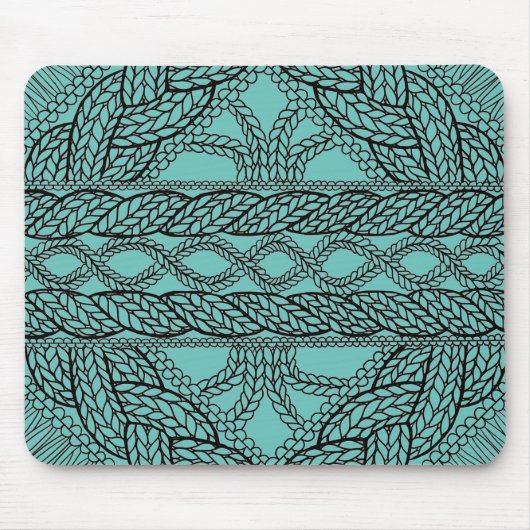 AQUAMARINES KABELSTRICK-Mausrad Mousepad (Vorne)