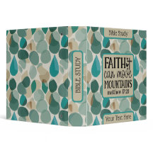 Aquamarines Khaki-Abstraktes Bibelstudium