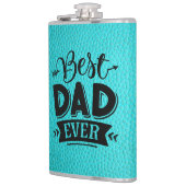 Aquamarines Lederdesign | Flachmann (Links)