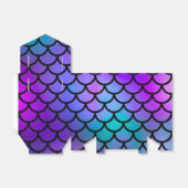 Aquamarines Lila Pink Blue Mermaid Scales Fantasy Geschenkschachtel (Ungefaltet)