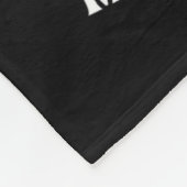 Aquamarines Lila Selbstmordbewusstsein Shirt Mutte Fleecedecke (Ecke)