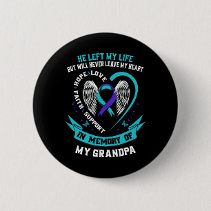 Aquamarines Lila Selbstmordbewusstsein Shirt Opa P Button