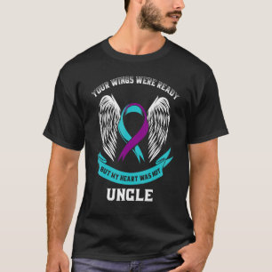 Aquamarines Lila Selbstmordbewusstsein Uncle Your  T-Shirt