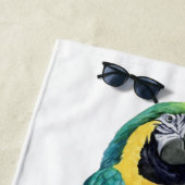 Aquamarines Macaw Strandtuch (Beispiel)