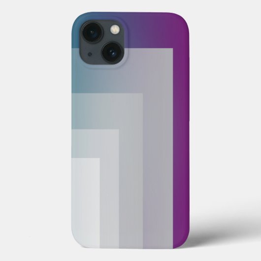 Aquamarines Magenta grau Case-Mate iPhone Hülle (Rückseite)