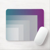 Aquamarines Magenta grau Mousepad (Mit Mouse)