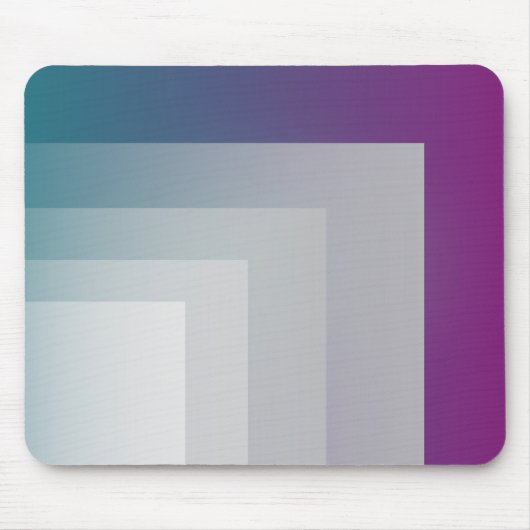 Aquamarines Magenta grau Mousepad (Vorne)