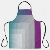Aquamarines Magenta grau Schürze (Vorderseite)