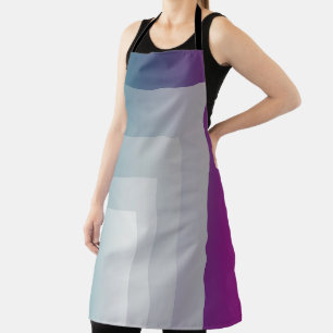 Aquamarines Magenta grau Schürze