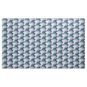Aquamarines Magenta grau Stoff (Yard (91,4 cm))