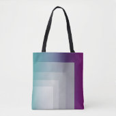 Aquamarines Magenta grau Tasche (Vorderseite)