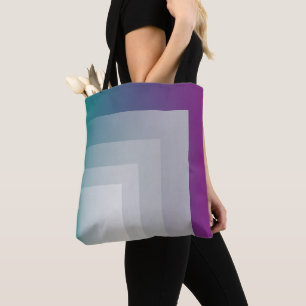 Aquamarines Magenta grau Tasche