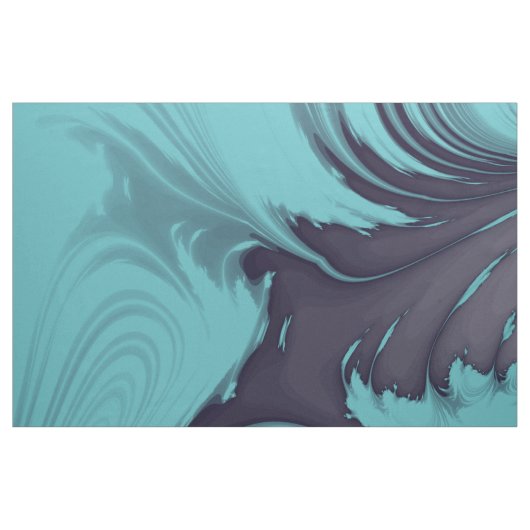 Aquamarines Marmorgewebe Stoff (Yard (91,4 cm))