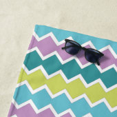 Aquamarines Mauerstück Personalisiert Strandtuch (Beispiel)