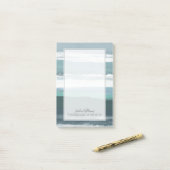 Aquamarines Meer Post-it Klebezettel (Auf Schreibtisch)