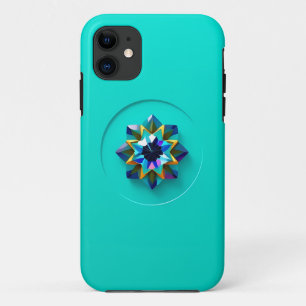 Aquamarines, mehrfarbiges Kristalldesign Case-Mate iPhone Hülle