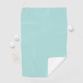 Aquamarines Mit Monogramm Golfhandtuch (Insitu)
