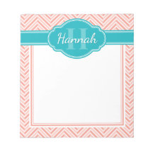 Aquamarines Monogramm