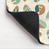 Aquamarines Muster Geo Schritt-| im Freien Mousepad (Ecke)