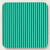 Aquamarines Muster Getränkeuntersetzer (Vorderseite)