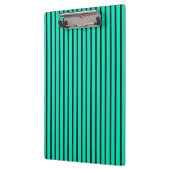 Aquamarines Muster Klemmbrett (Links)