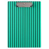 Aquamarines Muster Klemmbrett (Vorderseite)