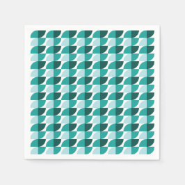 Aquamarines Muster Napkin Serviette