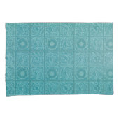 Aquamarines Muster (von William Morris) Kissenbezug (Vorderseite-Rechts)