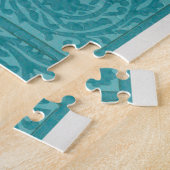 Aquamarines Muster (von William Morris) Puzzle (Seite)
