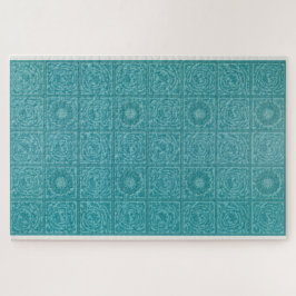 Aquamarines Muster (von William Morris) Puzzle