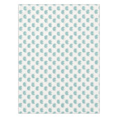 Aquamarines niedliches Elefant-Muster Tischdecke (Vorderseite)