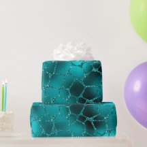 Aquamarines Ombre Glam Glitzer Giraffe Spots Muste