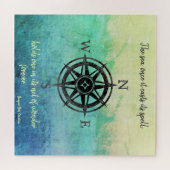 Aquamarines Ombre Sea Puzzle (Horizontal)