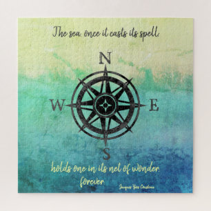 Aquamarines Ombre Sea Puzzle