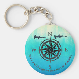 Aquamarines Ombre Sea Schlüsselanhänger