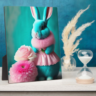 Aquamarines Ostern Portrait Tabletop Fotoplatte