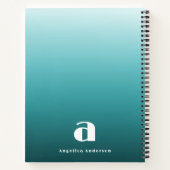 Aquamarines Personal Notizblock (Rückseite)
