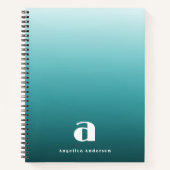 Aquamarines Personal Notizblock (Vorderseite)