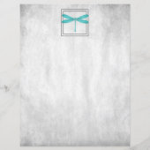 Aquamarines Personalisiertes Libelle (Rückseite)