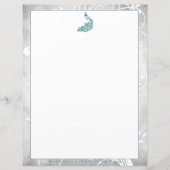 Aquamarines Pfauengeschoss (Vorderseite)