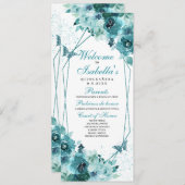 Aquamarines Programm "Blumenquinceanera" (Vorne/Hinten)