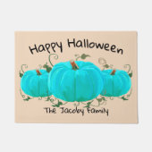 Aquamarines Pumpkin-Projekt Fußmatte (Vorderseite)