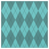 Aquamarines Rauten-Muster-Gewebe Stoff (Nahaufnahme)