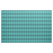 Aquamarines Rauten-Muster-Gewebe Stoff (Fat Quarter (45,7 x 55,9 cm))