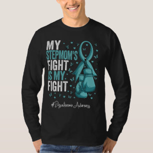 Aquamarines Ribbon Stepmutter Dysautonomie Bewusst T-Shirt