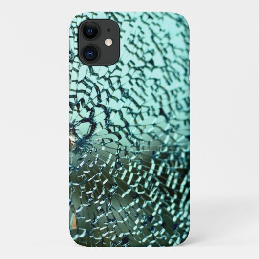 Aquamarines Risse Case-Mate iPhone Hülle (Rückseite)