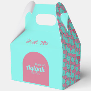 AQUAMARINES Rosa, Baby Girl Aqiqah Baby Dusche Geschenkschachtel