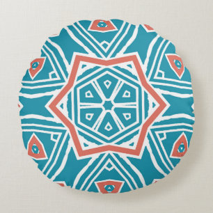 Aquamarines rundes Polster